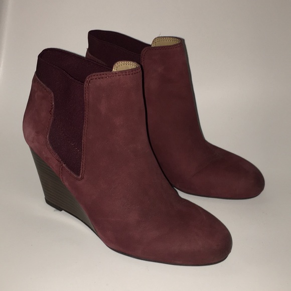 franco sarto burgundy booties